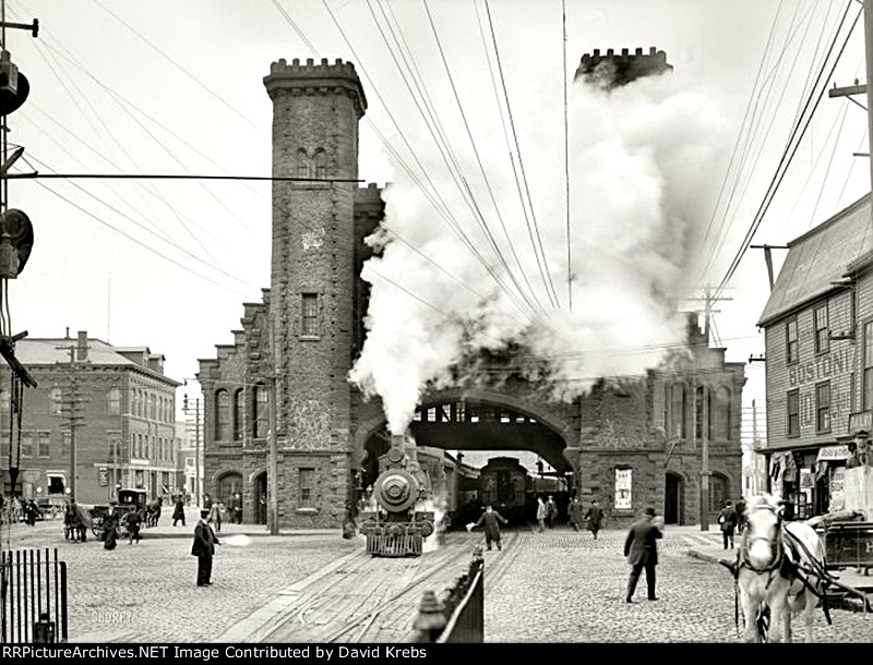 Plenty of smoke/steam.